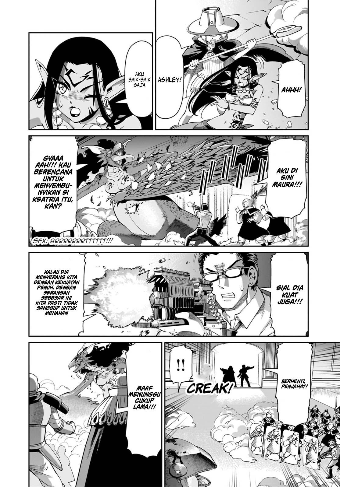 Isekai Shoukan Oji-san no Juumusou Life – Sabage Suki Salaryman wa Kaisha Owari ni Isekai e Chokki suru Chapter 59 Gambar 10