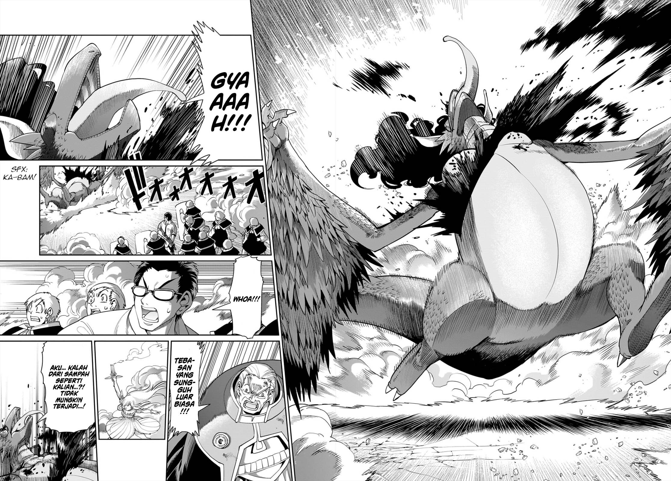 Isekai Shoukan Oji-san no Juumusou Life – Sabage Suki Salaryman wa Kaisha Owari ni Isekai e Chokki suru Chapter 59 Gambar 16