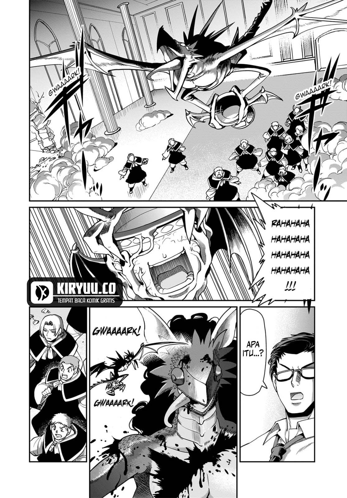 Isekai Shoukan Oji-san no Juumusou Life – Sabage Suki Salaryman wa Kaisha Owari ni Isekai e Chokki suru Chapter 59 Gambar 17