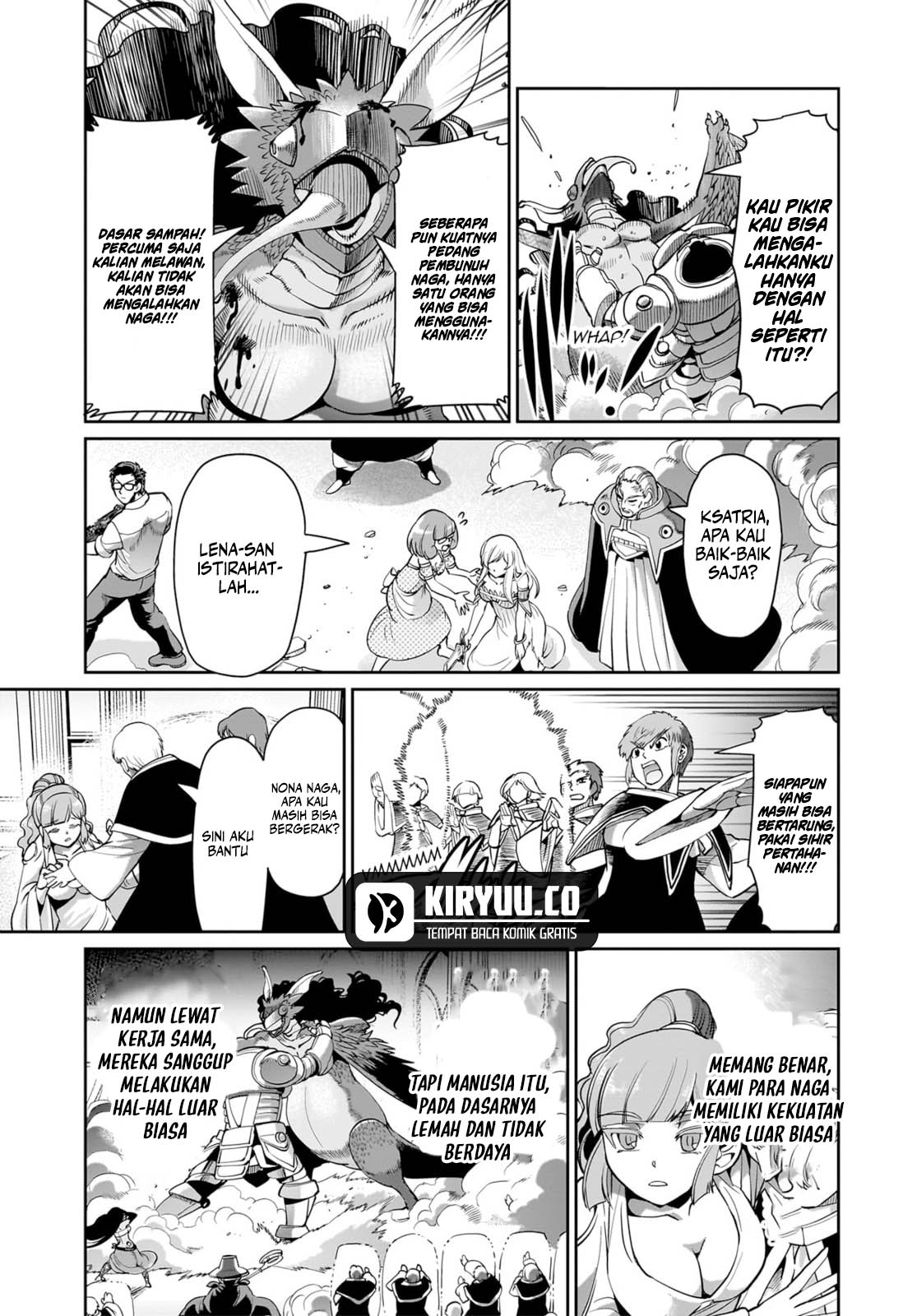 Isekai Shoukan Oji-san no Juumusou Life – Sabage Suki Salaryman wa Kaisha Owari ni Isekai e Chokki suru Chapter 59 Gambar 7