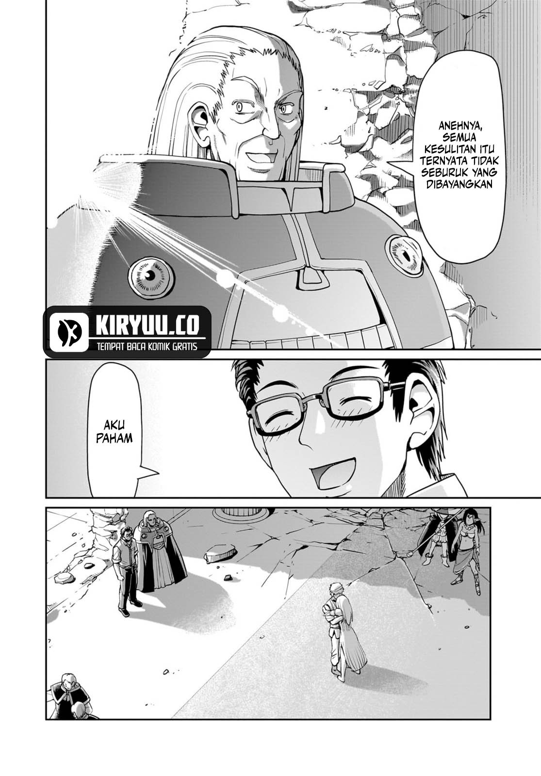 Isekai Shoukan Oji-san no Juumusou Life – Sabage Suki Salaryman wa Kaisha Owari ni Isekai e Chokki suru Chapter 61 Gambar 16