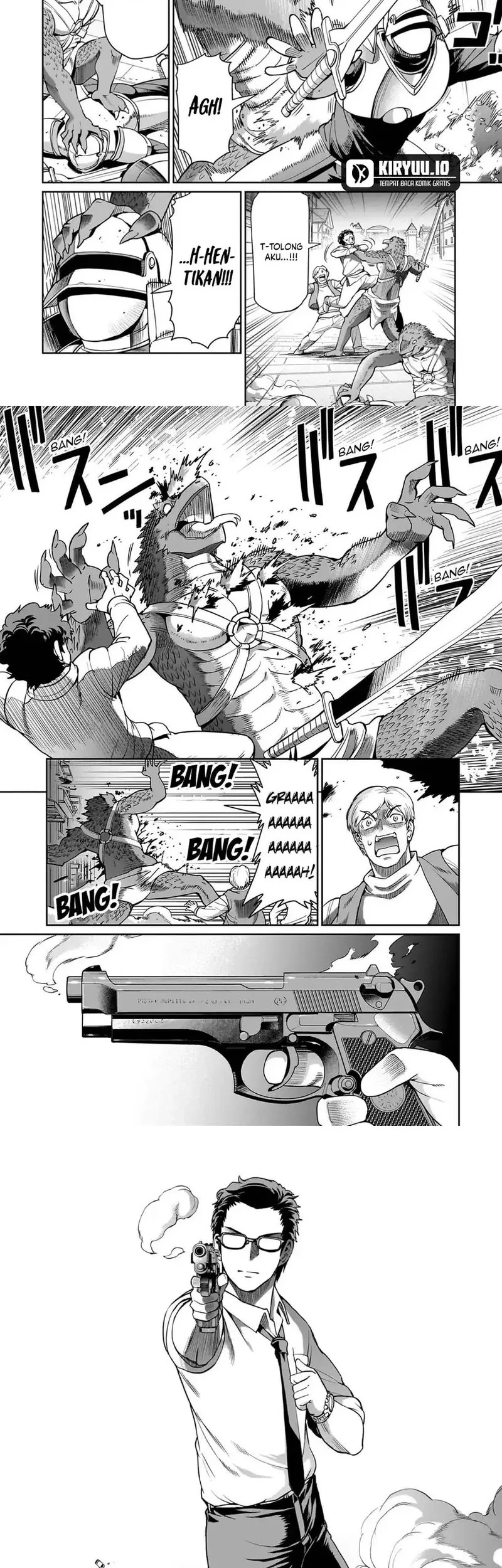 Isekai Shoukan Oji-san no Juumusou Life – Sabage Suki Salaryman wa Kaisha Owari ni Isekai e Chokki suru Chapter 65 Gambar 10