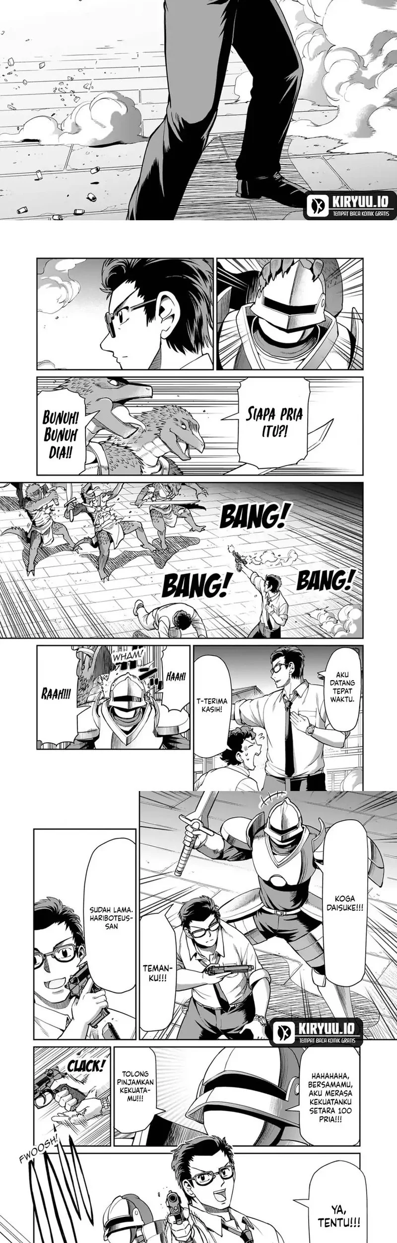 Isekai Shoukan Oji-san no Juumusou Life – Sabage Suki Salaryman wa Kaisha Owari ni Isekai e Chokki suru Chapter 65 Gambar 11