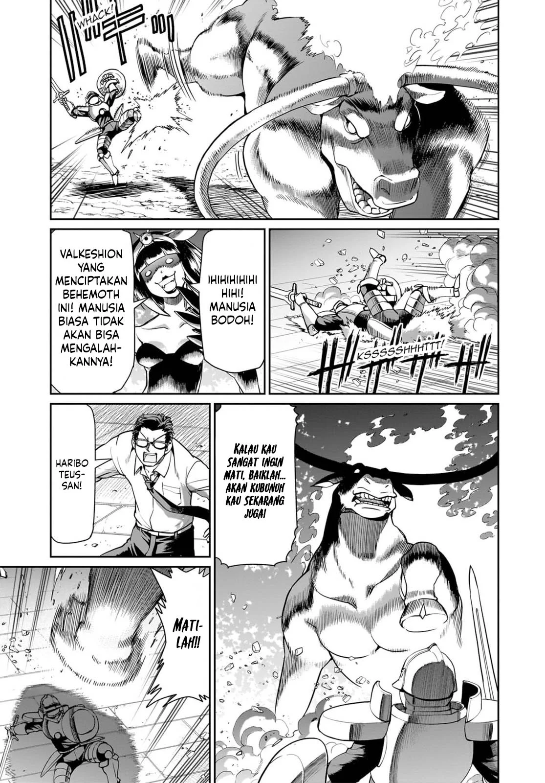 Isekai Shoukan Oji-san no Juumusou Life – Sabage Suki Salaryman wa Kaisha Owari ni Isekai e Chokki suru Chapter 68 Gambar 12