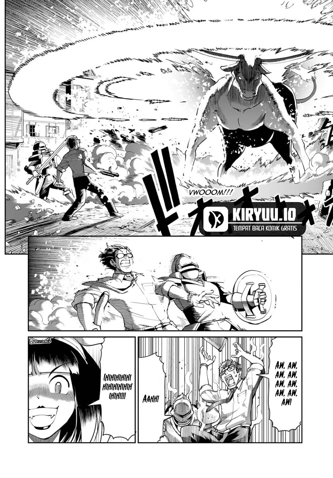 Isekai Shoukan Oji-san no Juumusou Life – Sabage Suki Salaryman wa Kaisha Owari ni Isekai e Chokki suru Chapter 68 Gambar 17