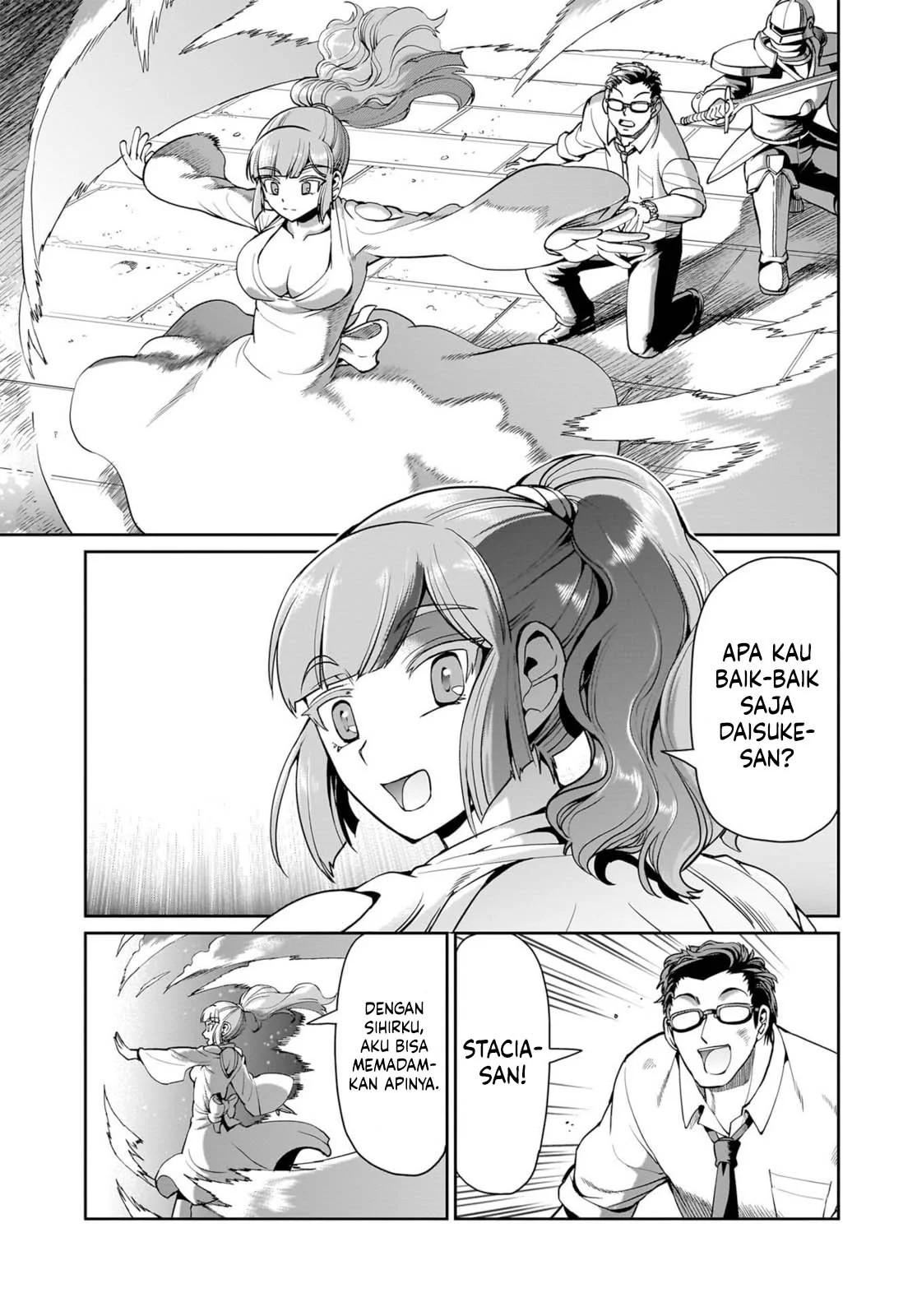 Isekai Shoukan Oji-san no Juumusou Life – Sabage Suki Salaryman wa Kaisha Owari ni Isekai e Chokki suru Chapter 68 Gambar 20