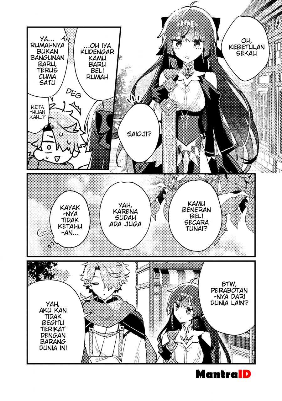 Isekai Shounin Skill wo Kushi Shite, Yuuyuu Jiteki na Okanemochi Slow Life wo Okurimasu Chapter 14.3 Gambar 9
