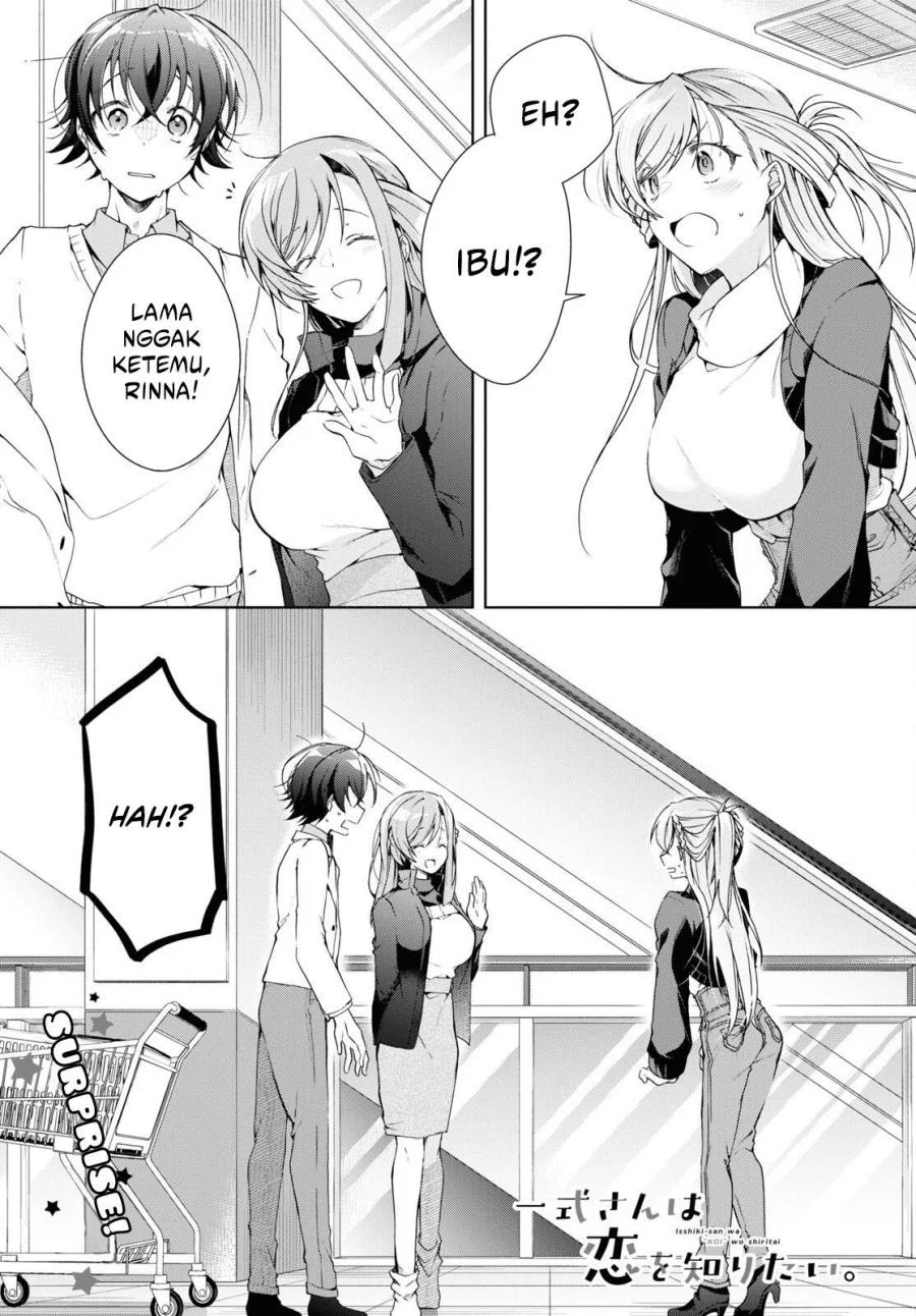 Baca Manga Isshiki-san wa Koi wo Shiritai Chapter 27 Gambar 2
