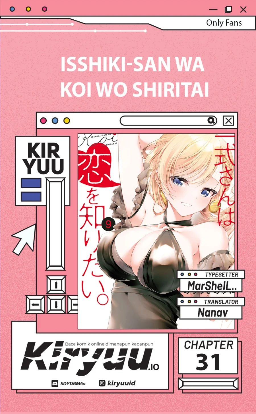 Komik Isshiki-san wa Koi wo Shiritai Chapter 31 gambar nomor 1