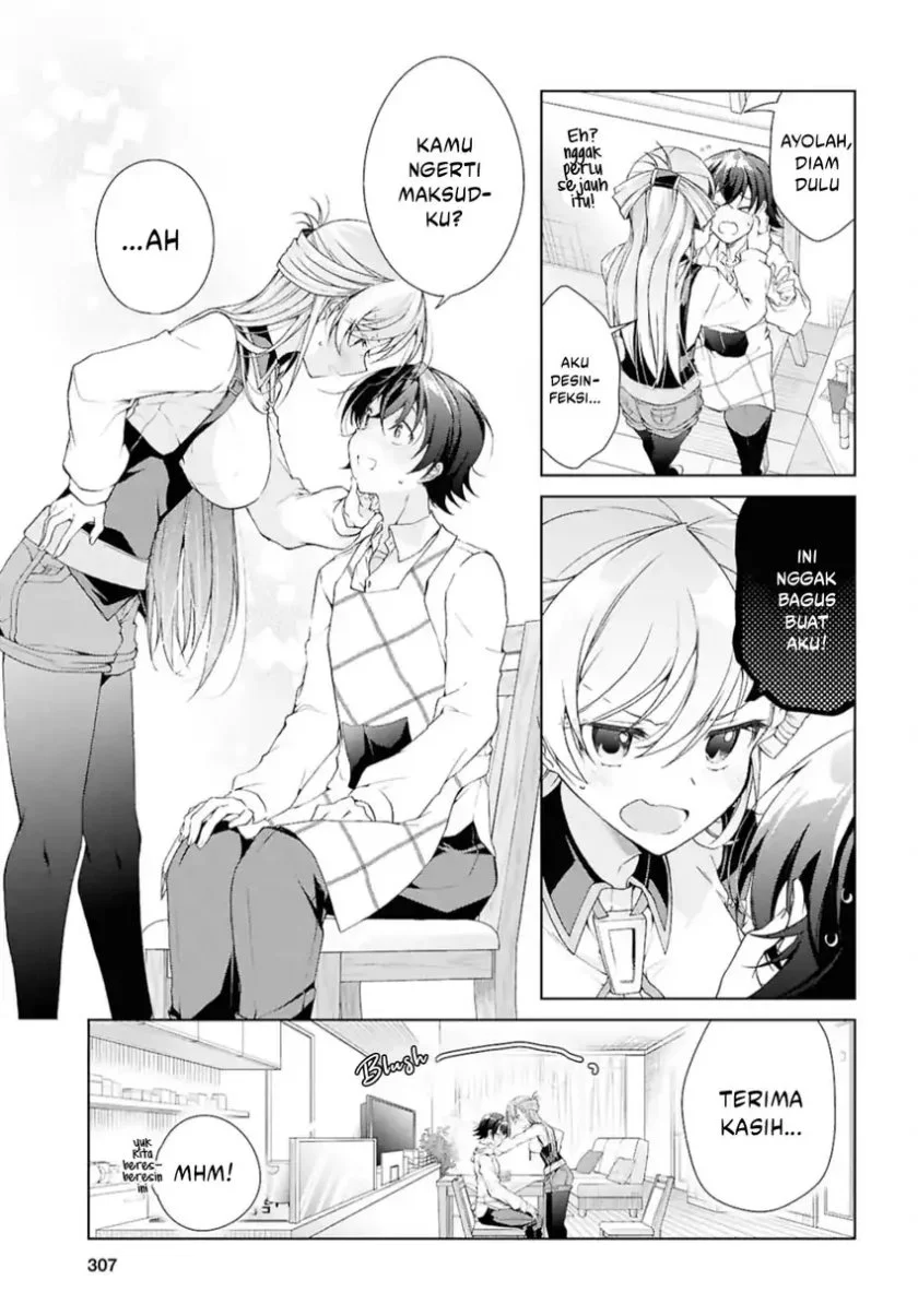 Isshiki-san wa Koi wo Shiritai Chapter 38.1 Gambar 8