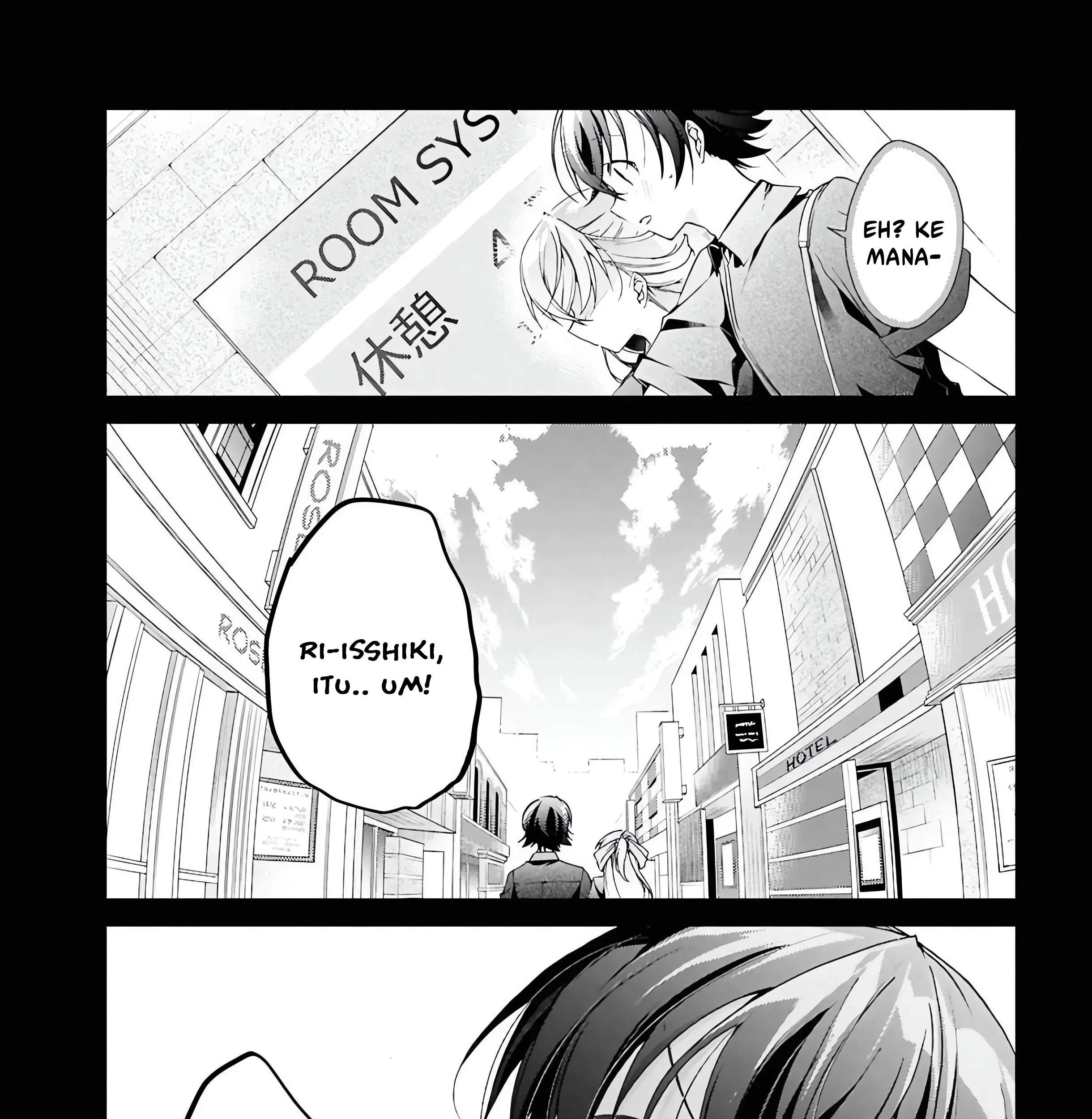 Isshiki-san wa Koi wo Shiritai Chapter 48 Gambar 48