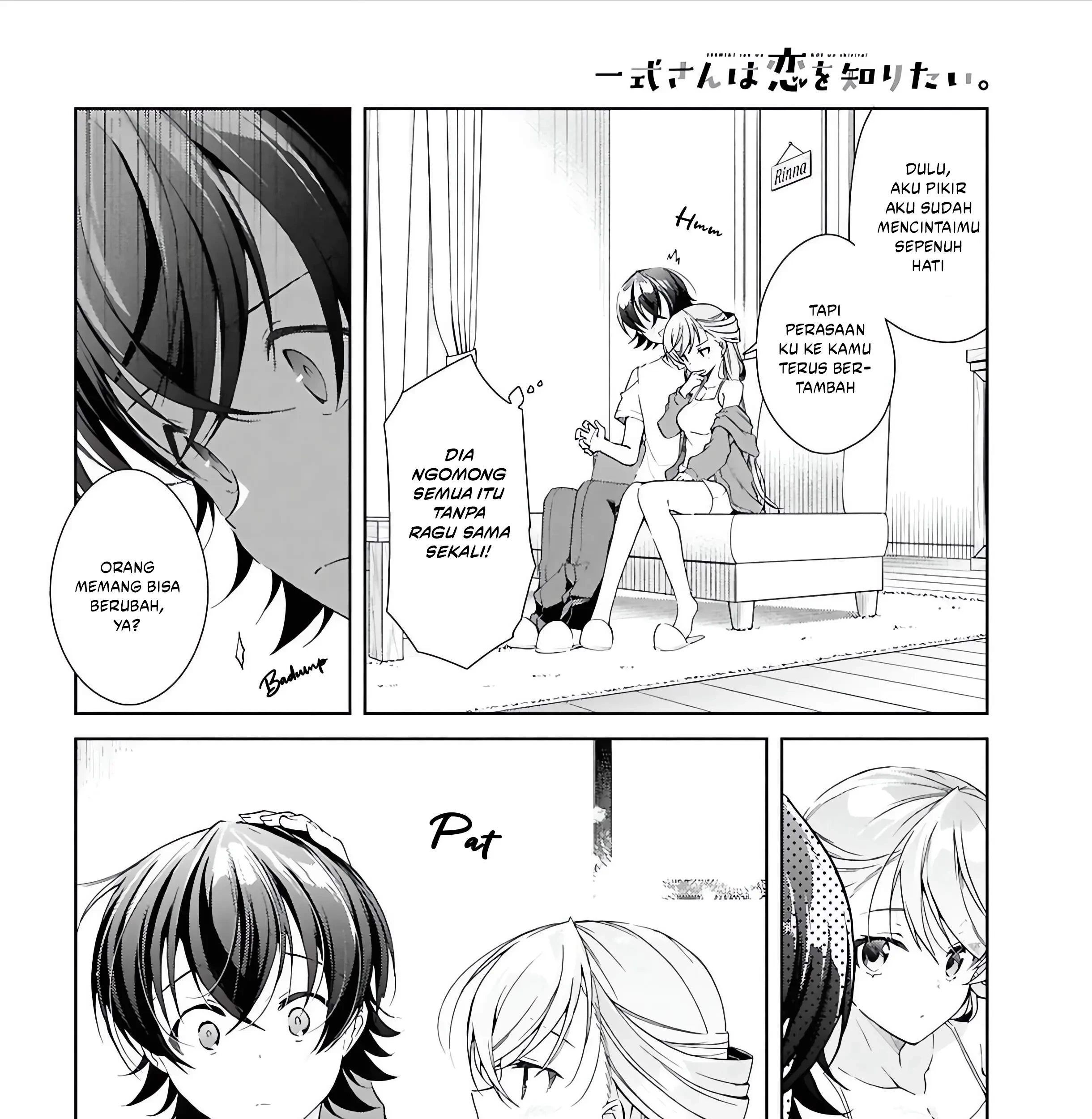Isshiki-san wa Koi wo Shiritai Chapter 49 Gambar 27
