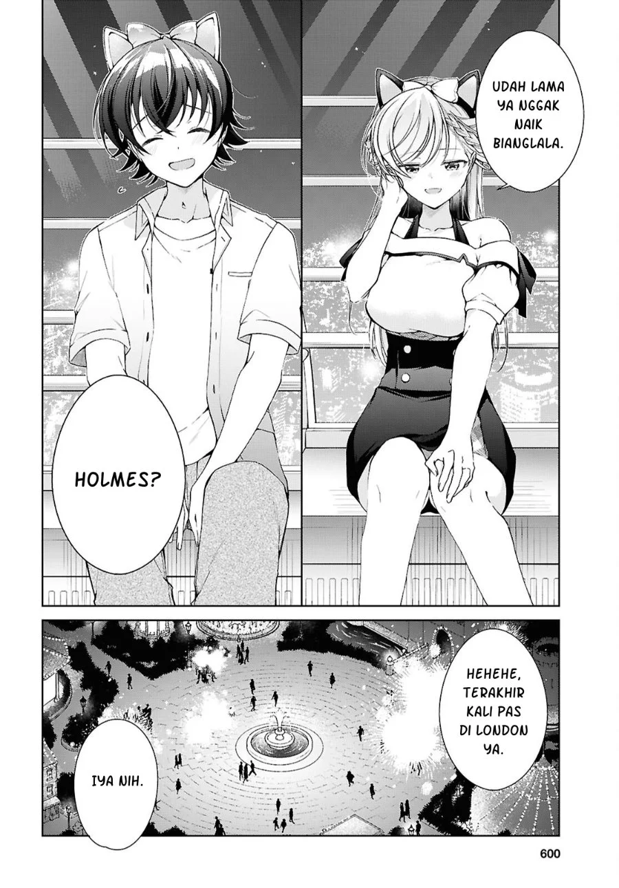 Isshiki-san wa Koi wo Shiritai Chapter 55 Gambar 27