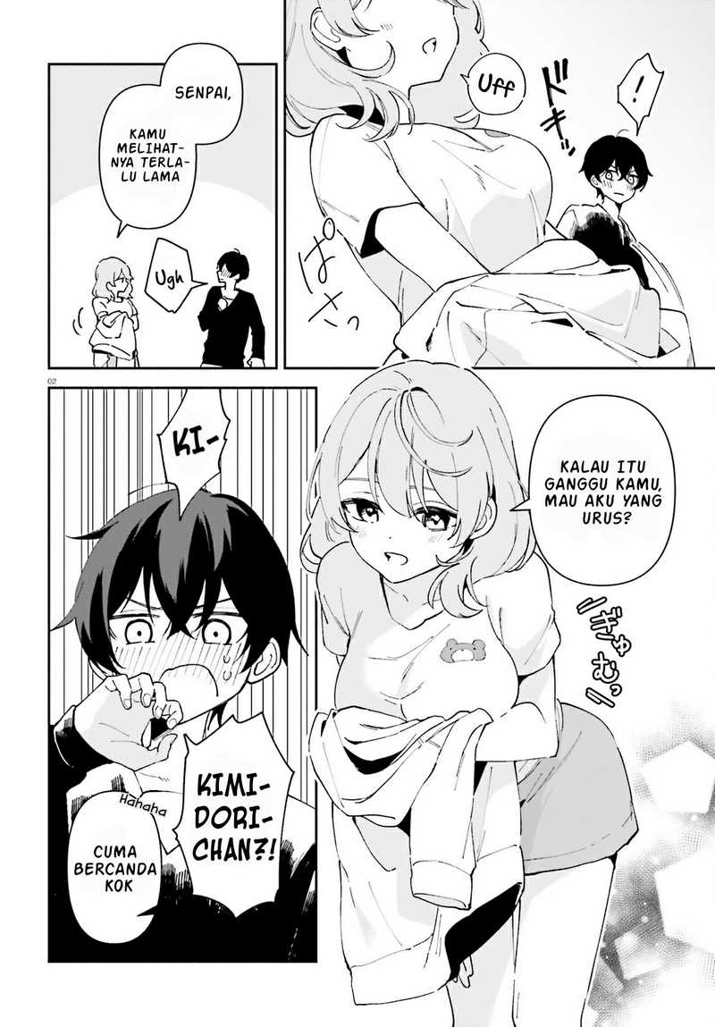 Baca Manga “Issho ni Netaindesu yo Ne, Senpai?” to Amaku Sasayakarete Kon’ya mo Nemurenai Chapter 3 Gambar 2
