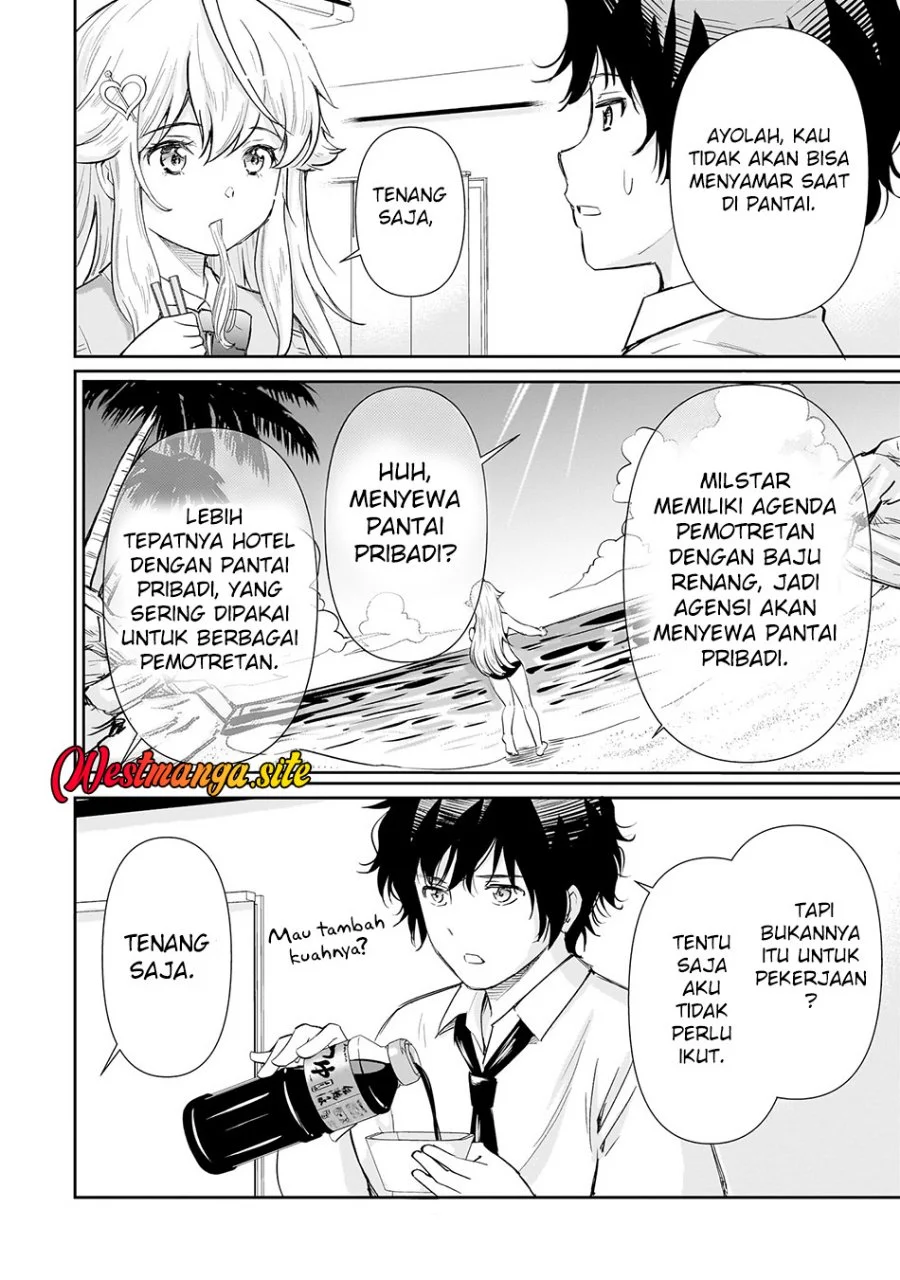 Isshou Hatarakitakunai Ore ga Classmate no Daininki Idol ni Natsukaretara Chapter 30 Gambar 31