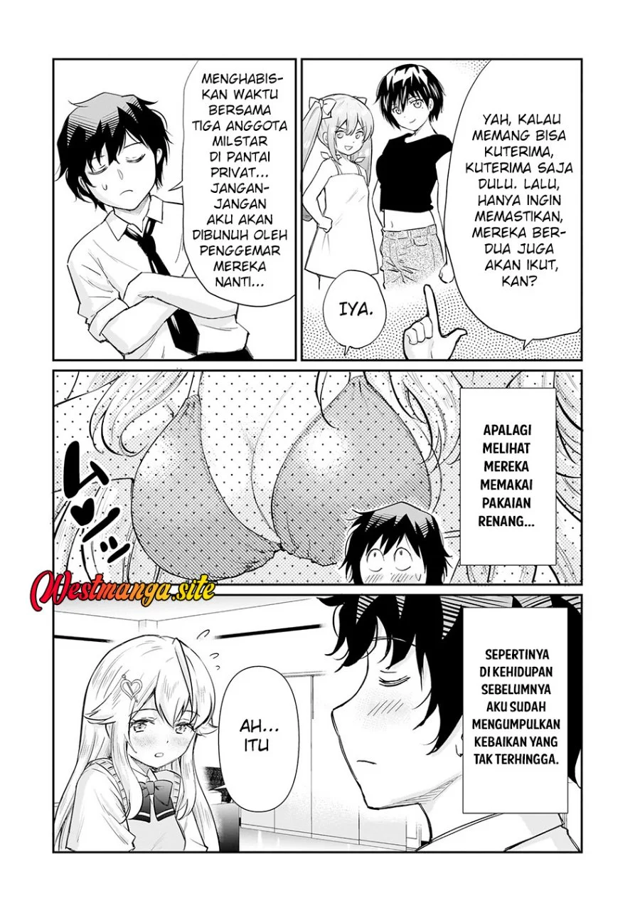 Isshou Hatarakitakunai Ore ga Classmate no Daininki Idol ni Natsukaretara Chapter 30 Gambar 37