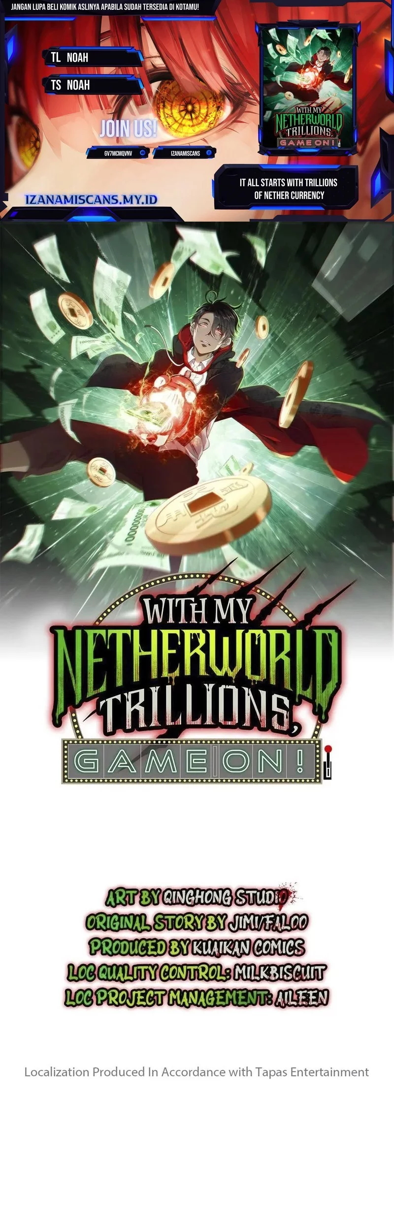 Komik It All Starts With Trillions Of Nether Currency Chapter 170 gambar nomor 1
