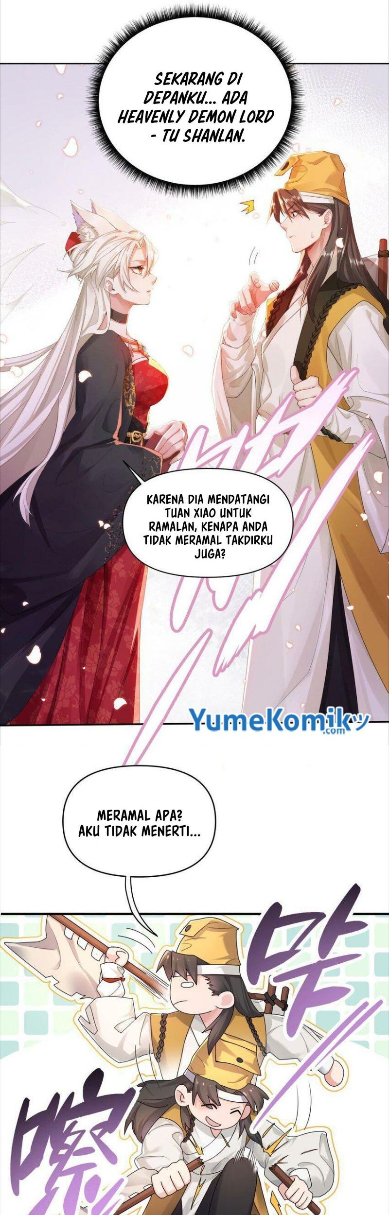 It’s Just Fortune-Telling, How Did the Nine-Tailed Demon Emperor Become My Wife?! Chapter 1 Gambar 45