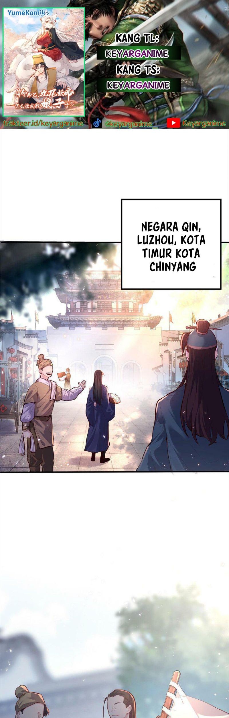 Baca Komik It’s Just Fortune-Telling, How Did the Nine-Tailed Demon Emperor Become My Wife?! Chapter 1 Gambar 1