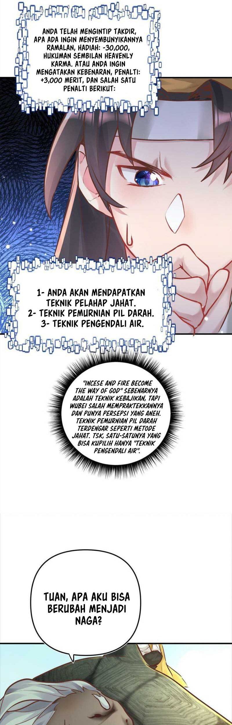 It’s Just Fortune-Telling, How Did the Nine-Tailed Demon Emperor Become My Wife?! Chapter 3 Gambar 33