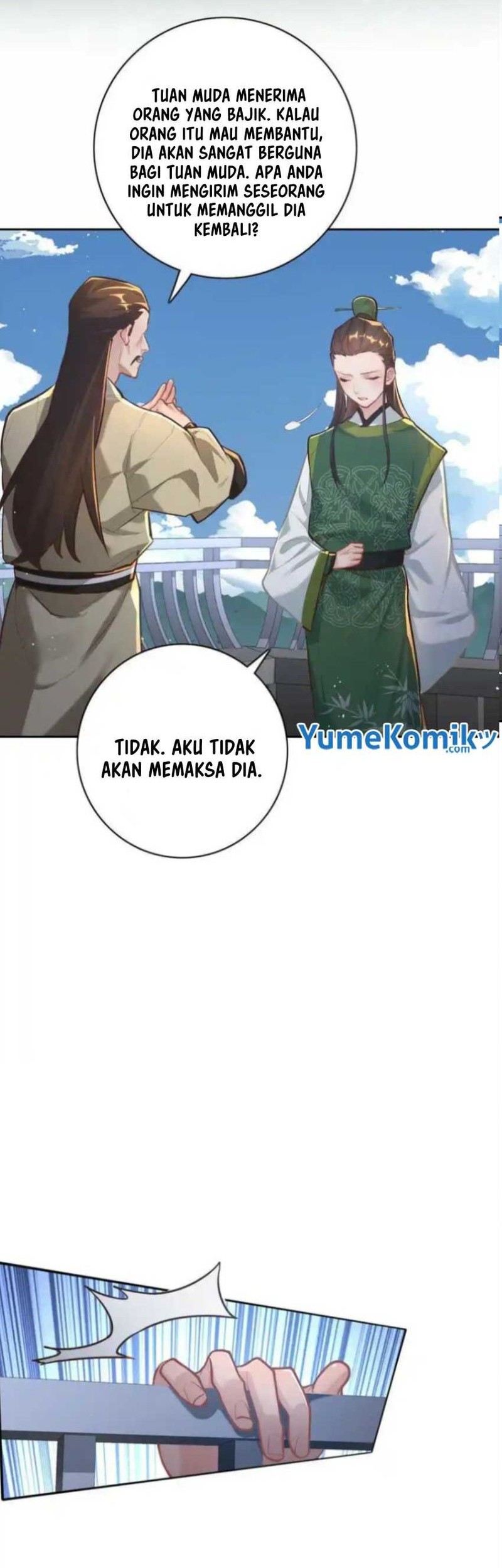 Baca Manhua It’s Just Fortune-Telling, How Did the Nine-Tailed Demon Emperor Become My Wife?! Chapter 5 Gambar 2