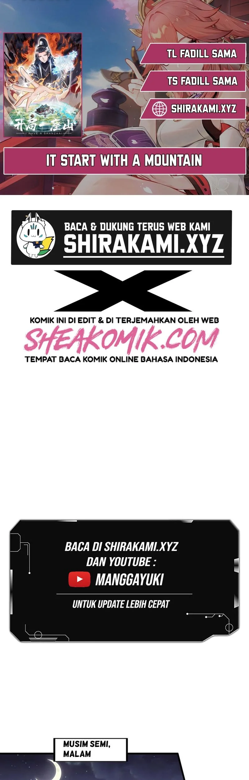 Komik It Starts With A Mountain Chapter 481 gambar 1