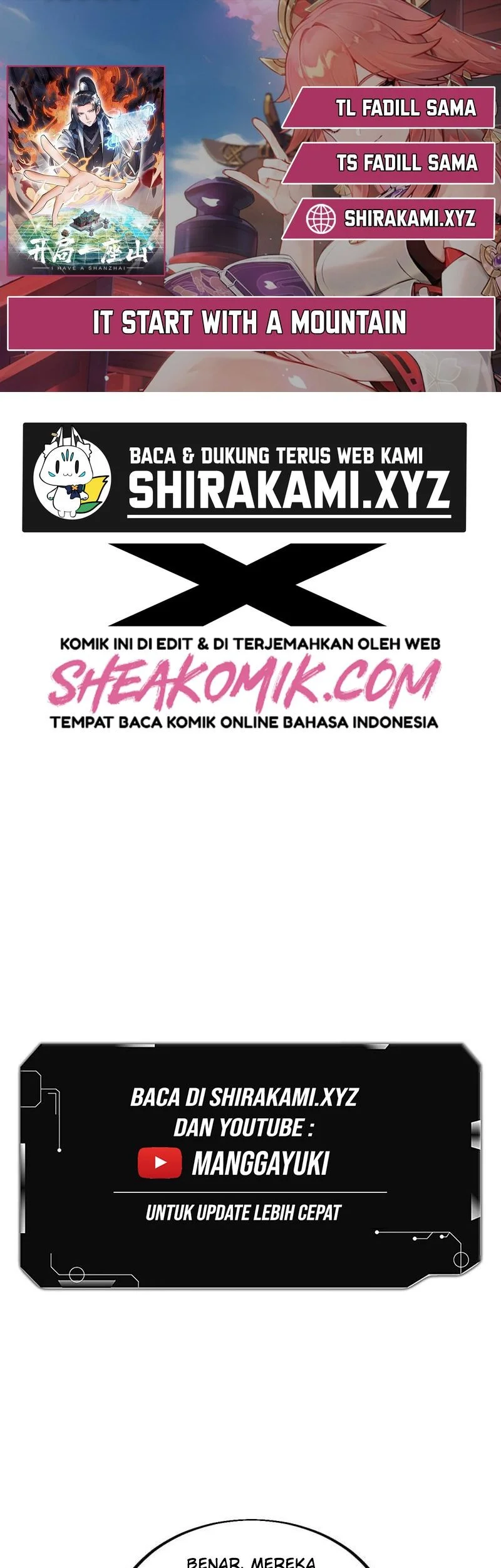 Komik It Starts With A Mountain Chapter 562 gambar 1