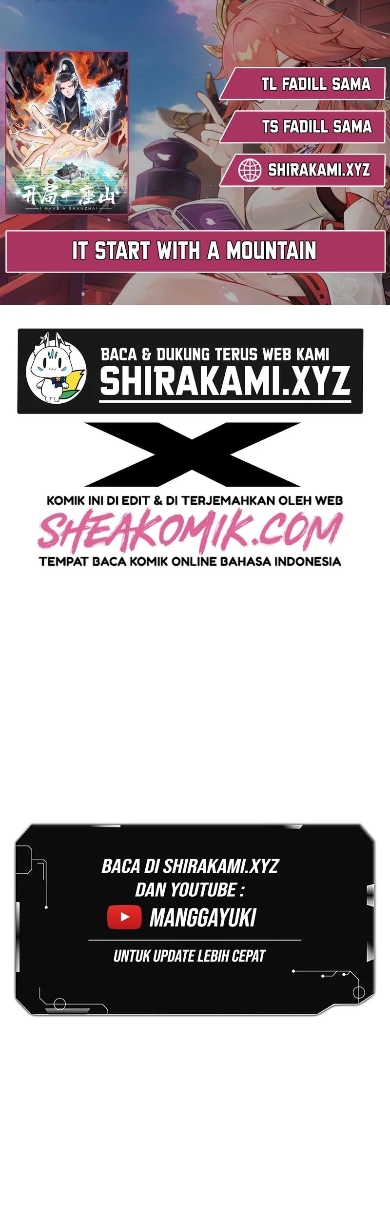 Komik It Starts With A Mountain Chapter 563 gambar 1