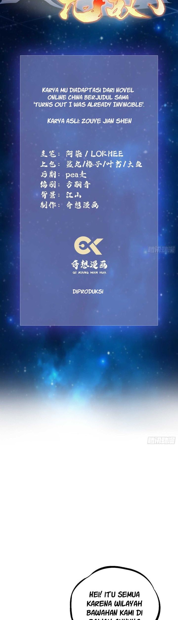 Baca Manhua It Turns Out That I Have Been Invincible For A Long Time Chapter 10 Gambar 2