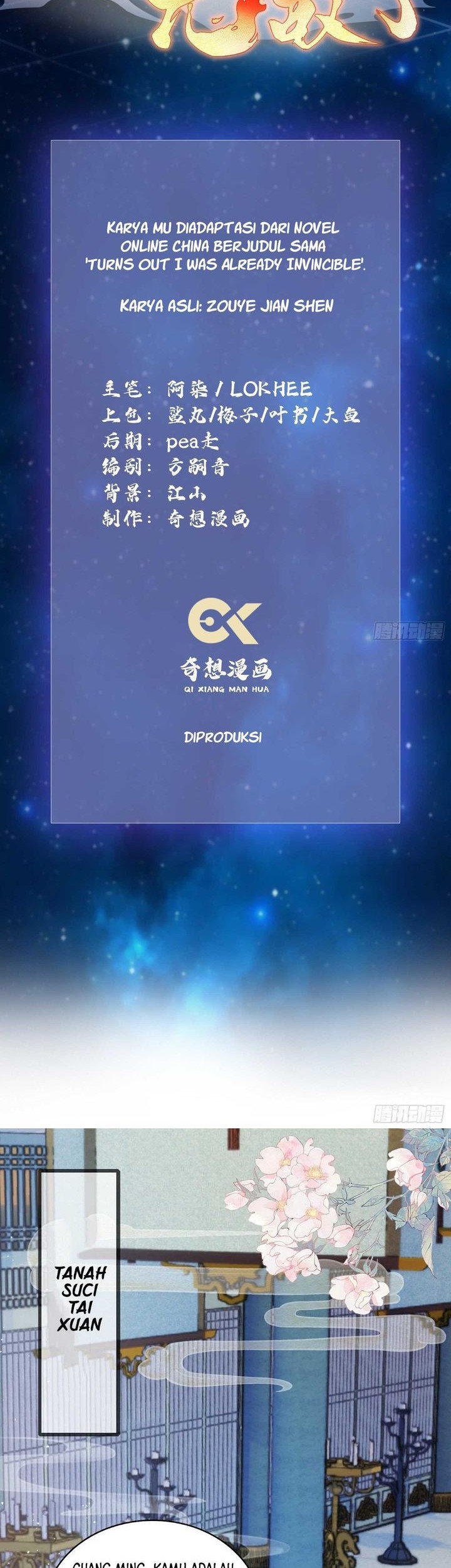 Baca Manhua It Turns Out That I Have Been Invincible For A Long Time Chapter 13 Gambar 2