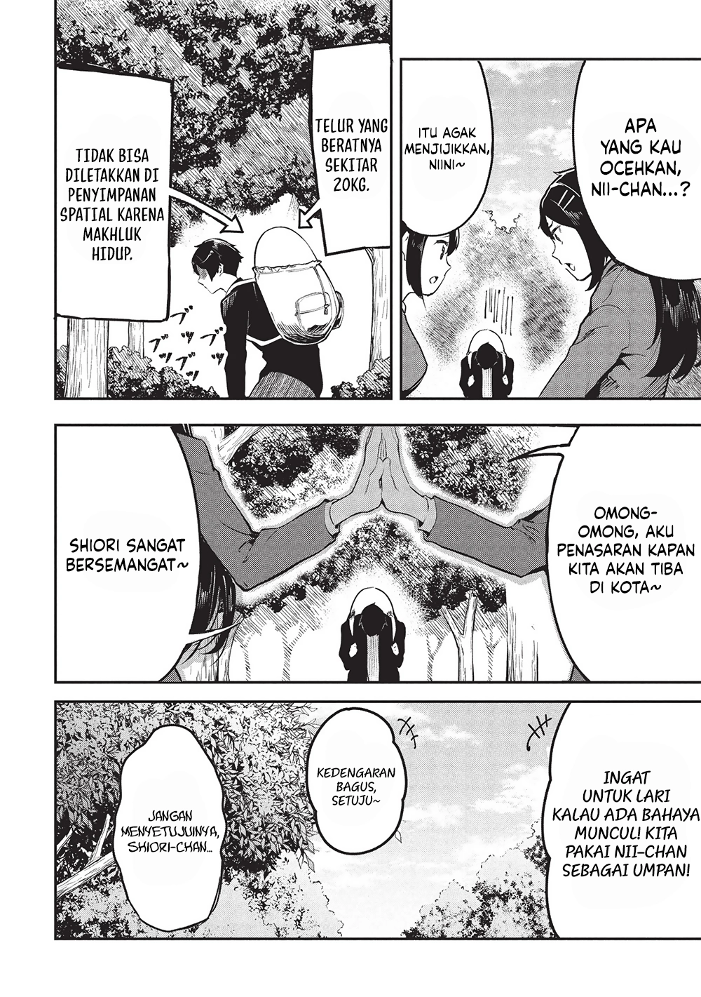 Itsu Demo Jitaku ni Kaereru Ore wa, Isekai de Gyoushoujin o Hajimemashita Chapter 55 Gambar 3