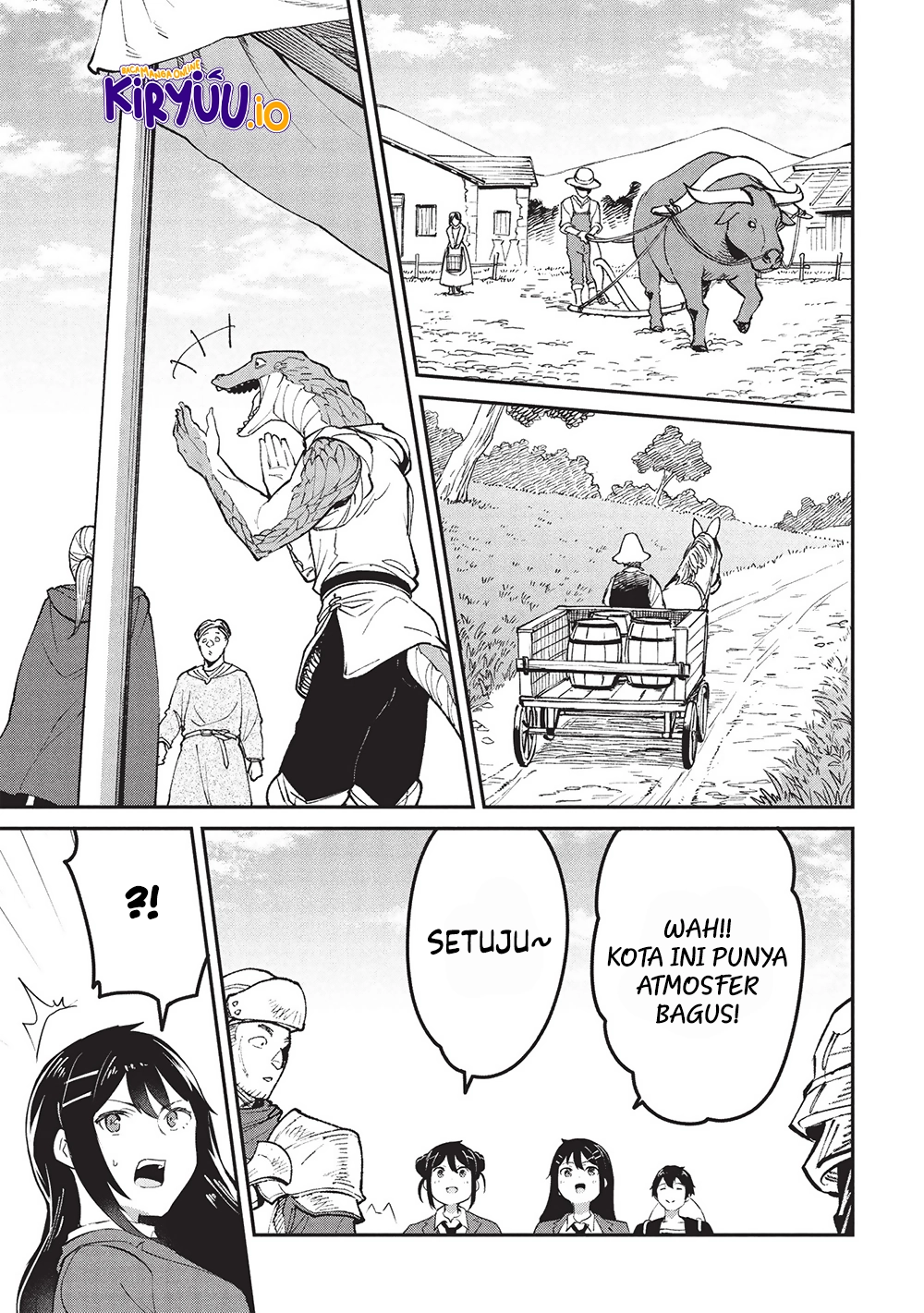 Itsu Demo Jitaku ni Kaereru Ore wa, Isekai de Gyoushoujin o Hajimemashita Chapter 55 Gambar 4