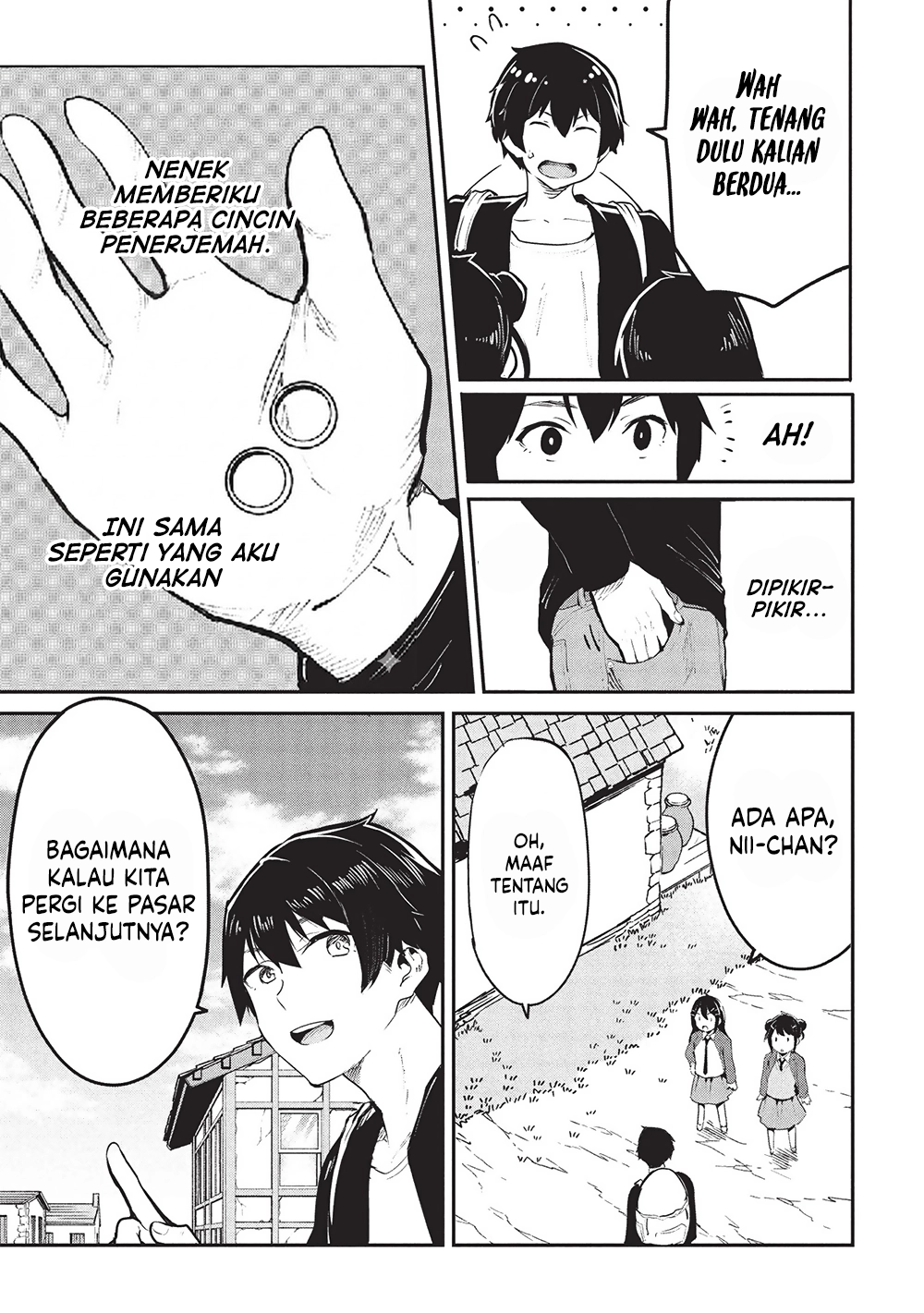 Itsu Demo Jitaku ni Kaereru Ore wa, Isekai de Gyoushoujin o Hajimemashita Chapter 55 Gambar 8