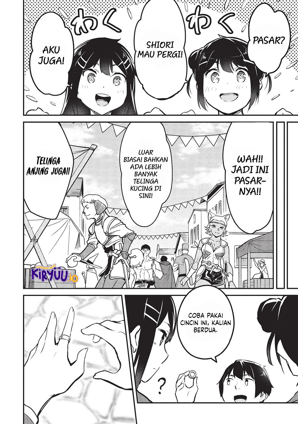 Itsu Demo Jitaku ni Kaereru Ore wa, Isekai de Gyoushoujin o Hajimemashita Chapter 55 Gambar 9