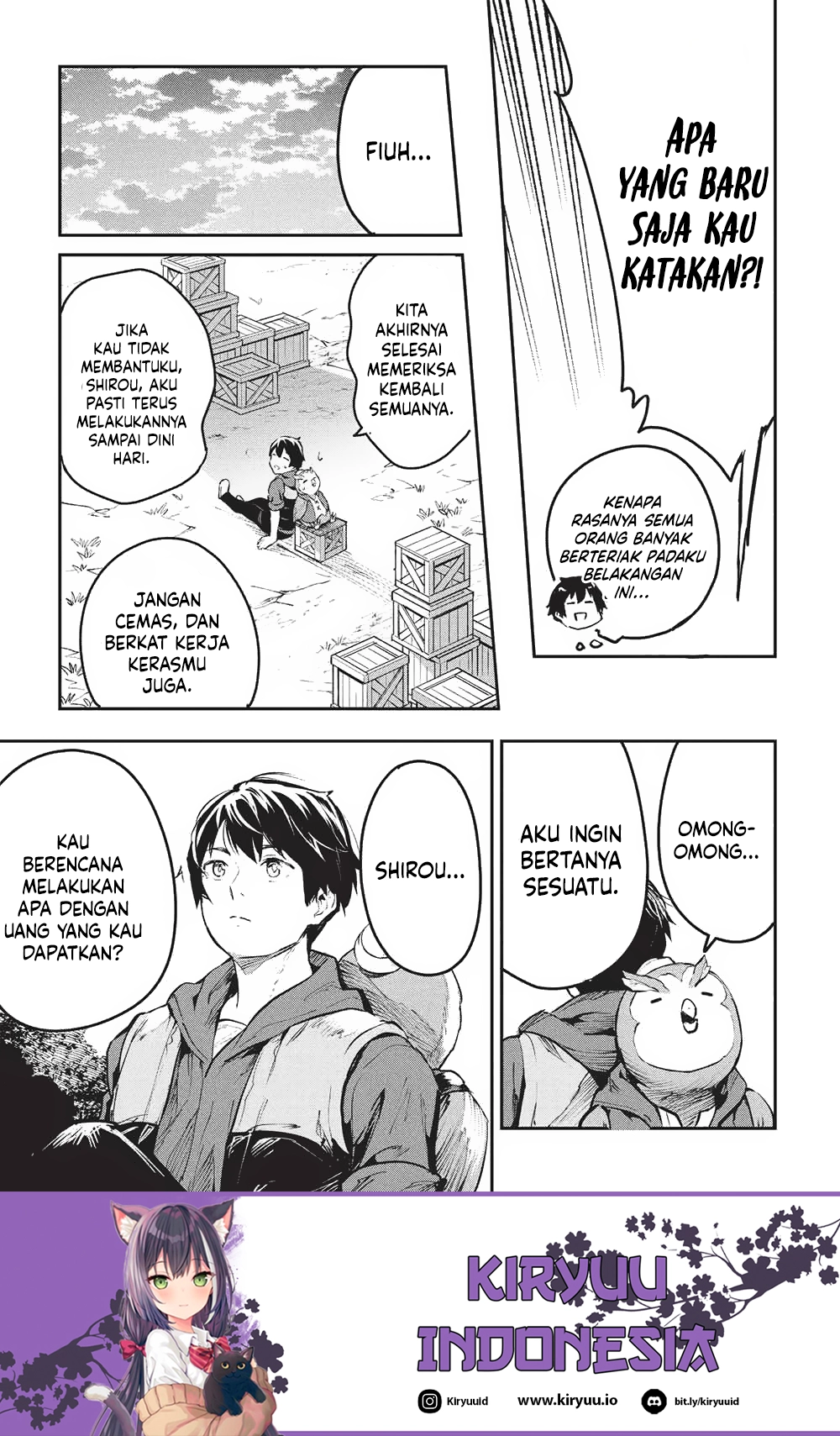 Itsu Demo Jitaku ni Kaereru Ore wa, Isekai de Gyoushoujin o Hajimemashita Chapter 59 Gambar 16