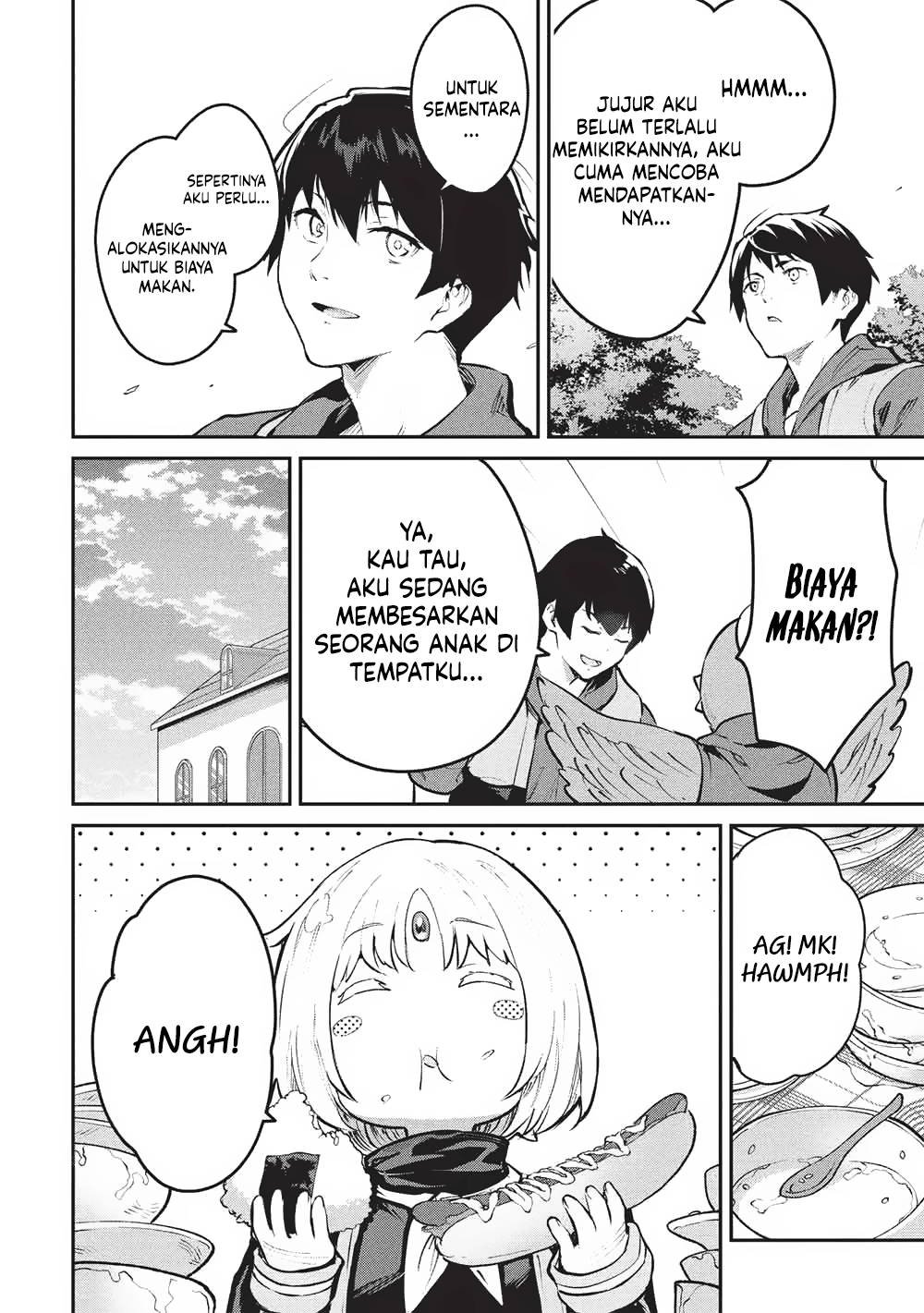 Itsu Demo Jitaku ni Kaereru Ore wa, Isekai de Gyoushoujin o Hajimemashita Chapter 59 Gambar 17