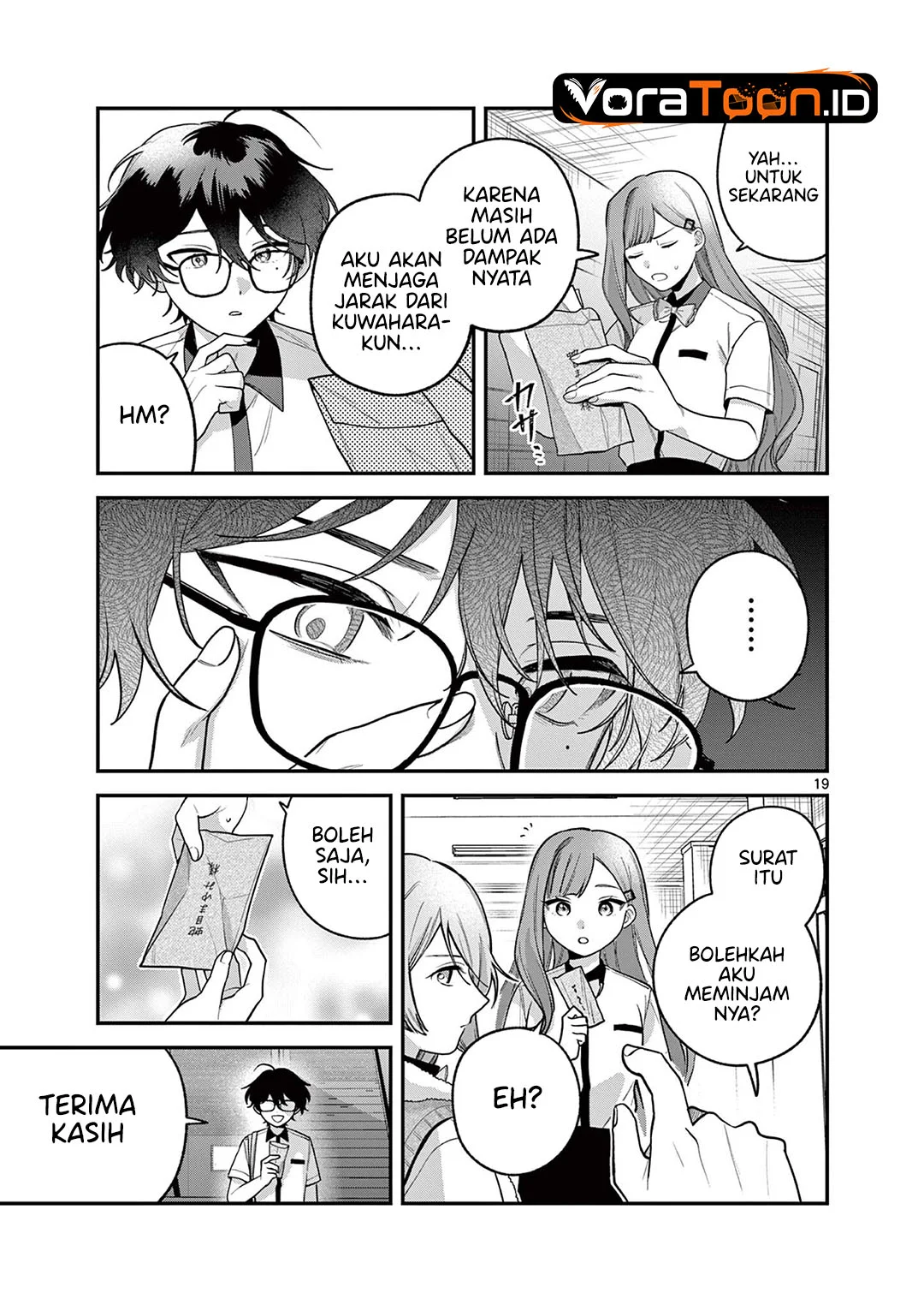 Janome-san wa Hohoemitai! Chapter 10 Gambar 20