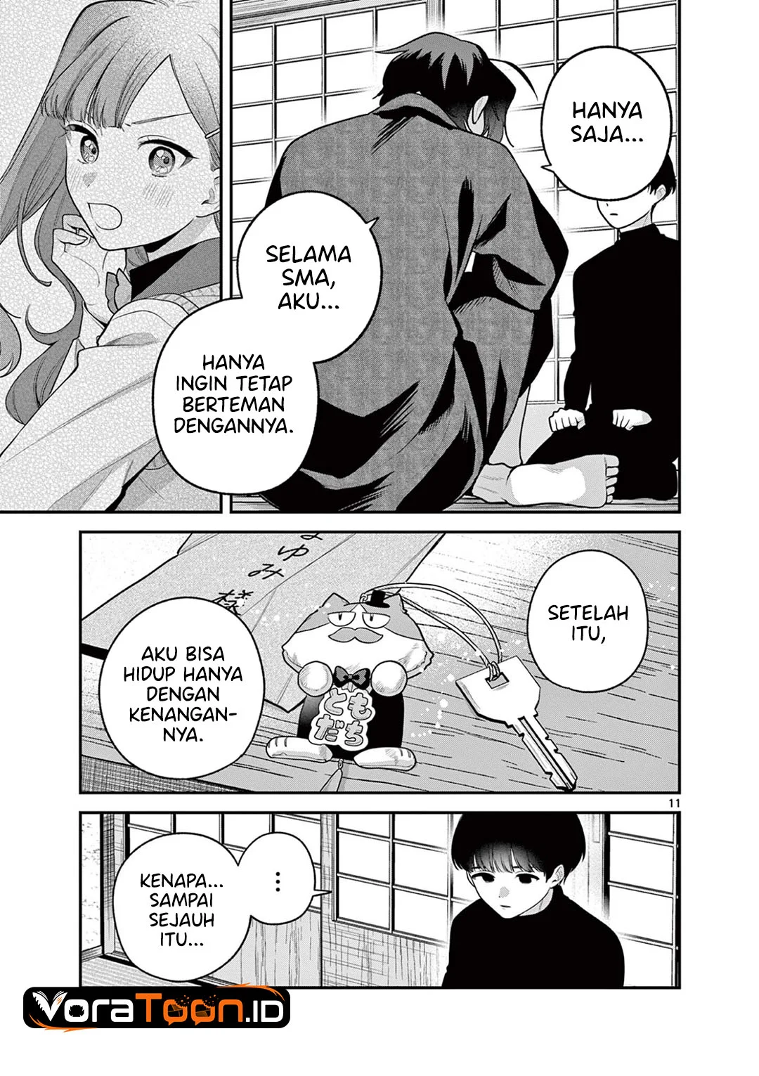 Janome-san wa Hohoemitai! Chapter 11 Gambar 12