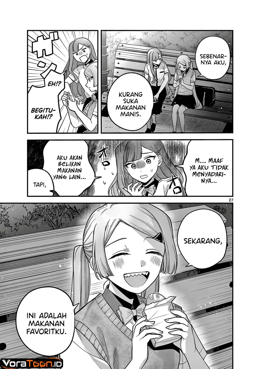 Janome-san wa Hohoemitai! Chapter 12 Gambar 28