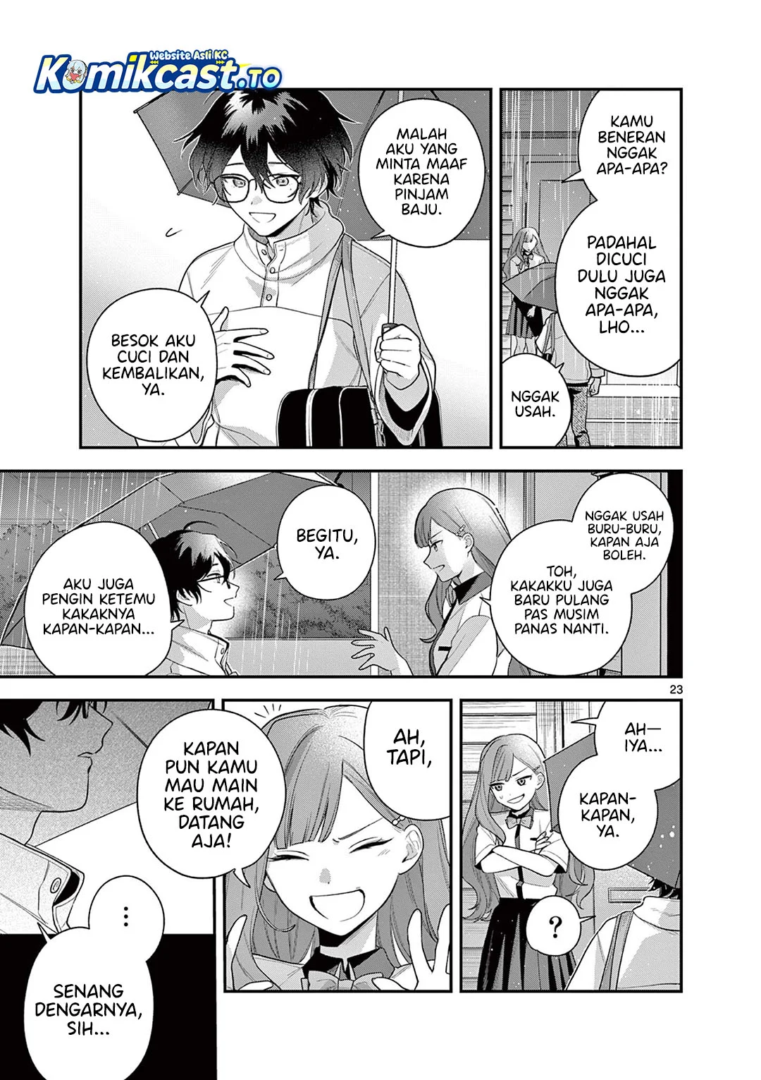 Janome-san wa Hohoemitai! Chapter 7 Gambar 24