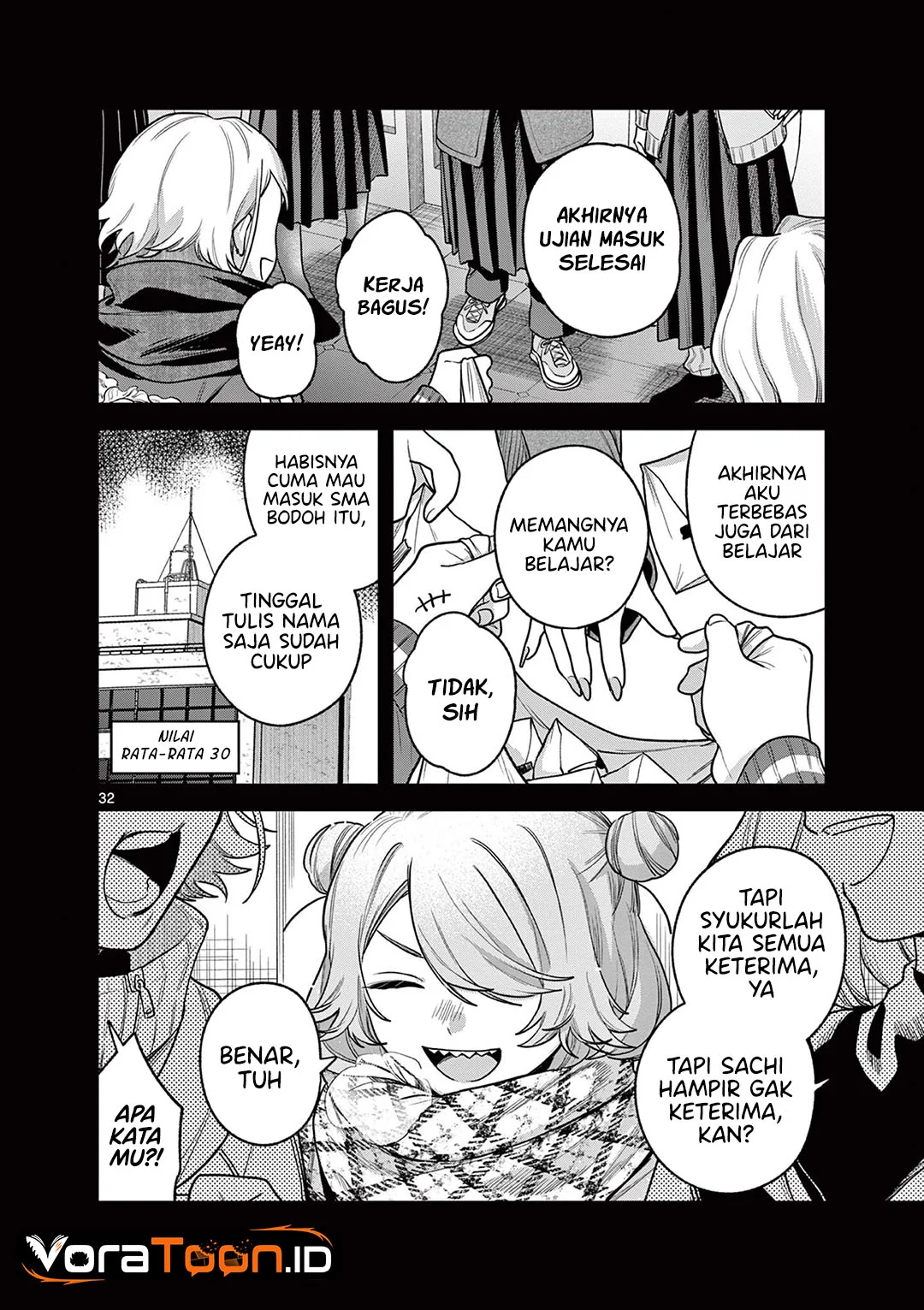 Janome-san wa Hohoemitai! Chapter 9 Gambar 33