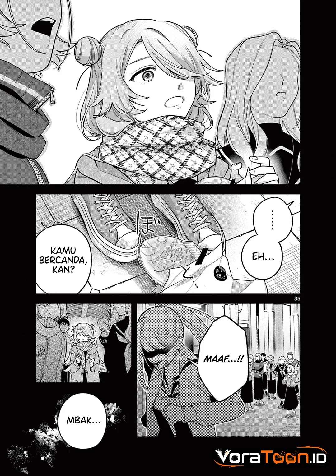 Janome-san wa Hohoemitai! Chapter 9 Gambar 36