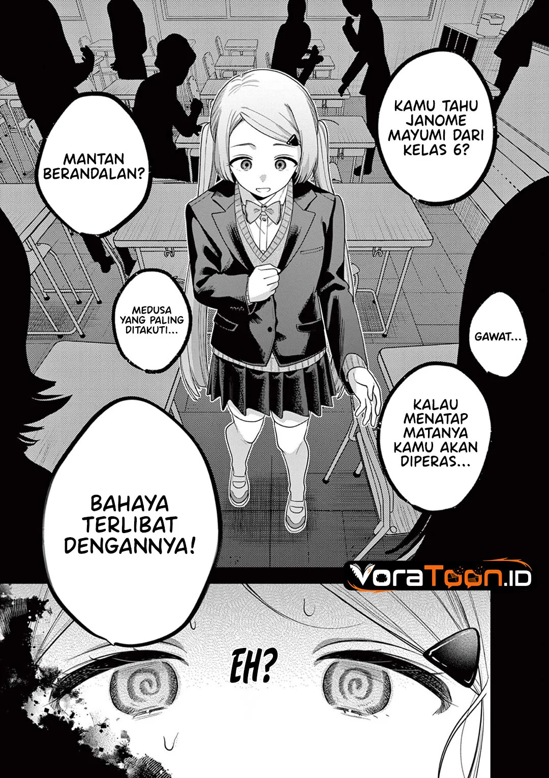 Janome-san wa Hohoemitai! Chapter 9 Gambar 44