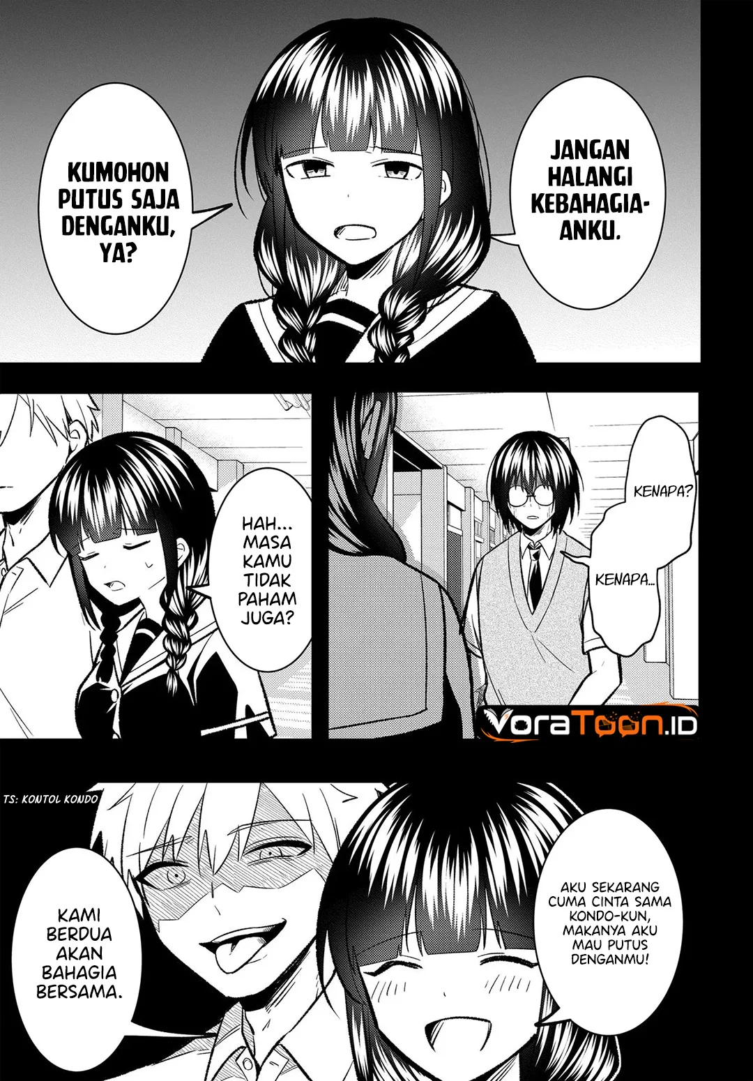 Jinsei Gyakuten Uwaki Sare, Enzai o Kiserareta Ore ga, Gakuen Ichi no Bishoujo ni Natsukareru Chapter 12.1 halaman 13