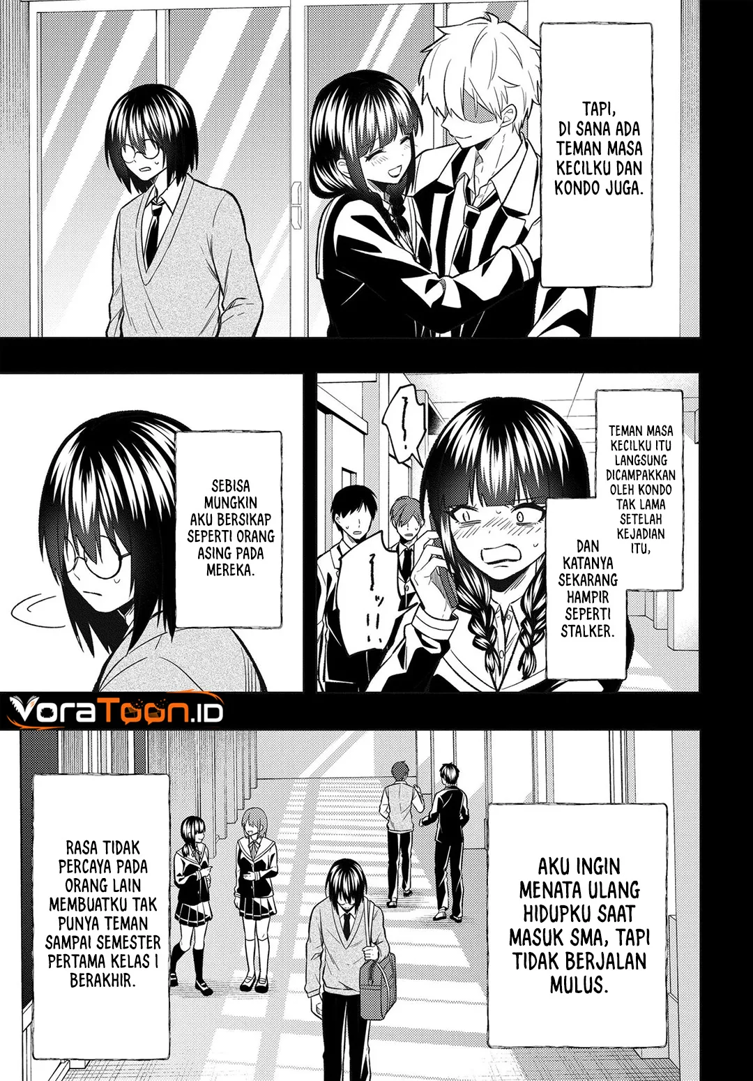 Jinsei Gyakuten Uwaki Sare, Enzai o Kiserareta Ore ga, Gakuen Ichi no Bishoujo ni Natsukareru Chapter 12.1 halaman 15