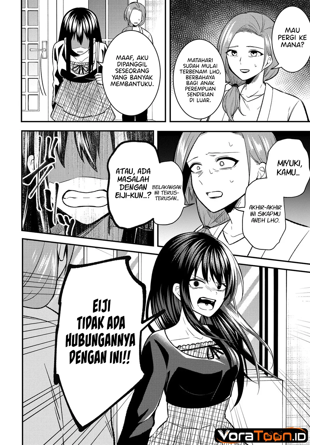 Jinsei Gyakuten Uwaki Sare, Enzai o Kiserareta Ore ga, Gakuen Ichi no Bishoujo ni Natsukareru Chapter 12.1 halaman 4