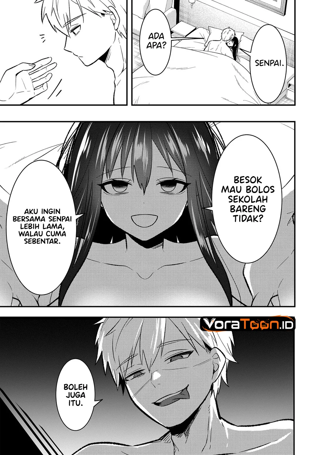 Jinsei Gyakuten Uwaki Sare, Enzai o Kiserareta Ore ga, Gakuen Ichi no Bishoujo ni Natsukareru Chapter 12.1 halaman 9