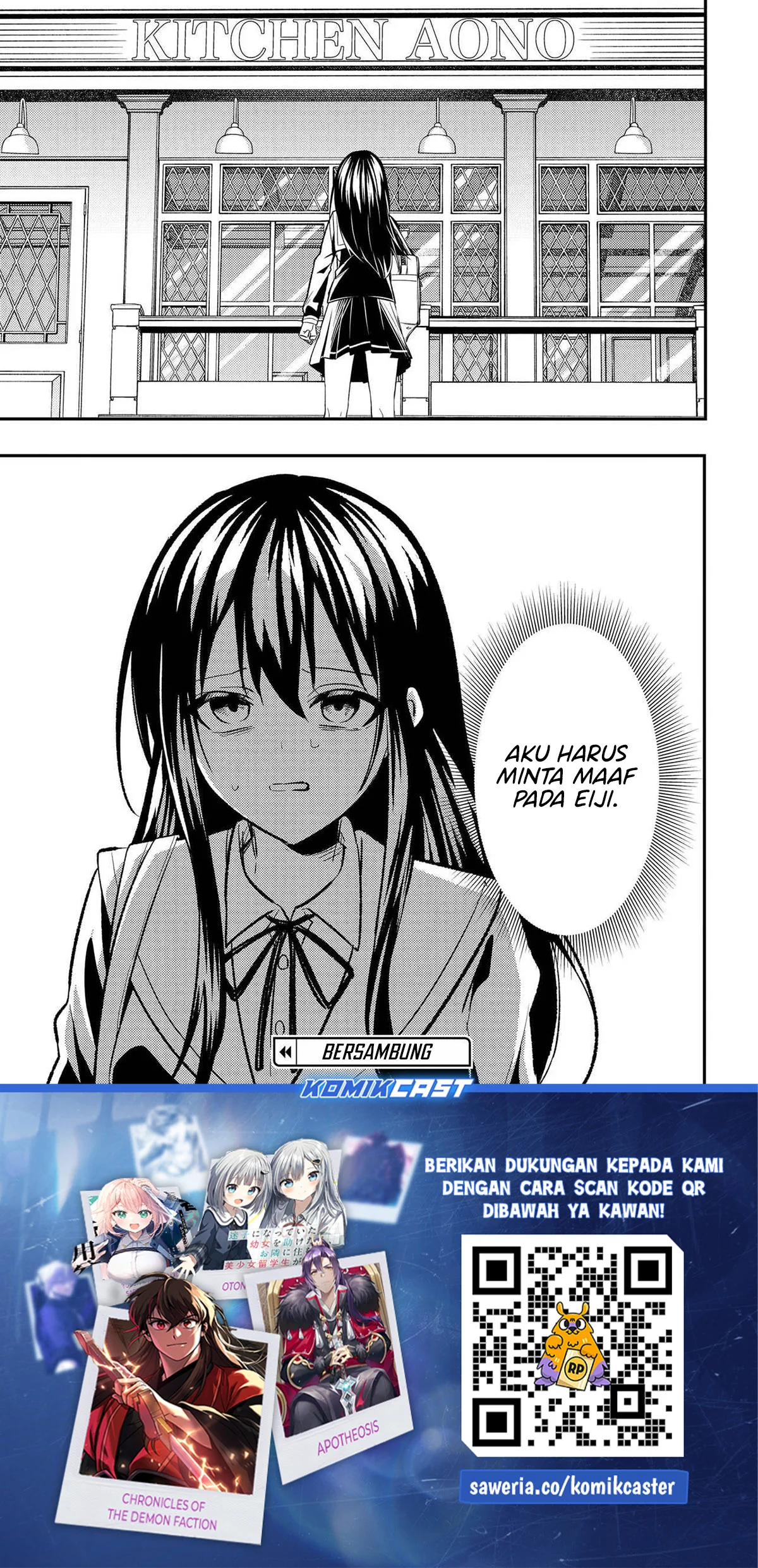 Jinsei Gyakuten Uwaki Sare, Enzai o Kiserareta Ore ga, Gakuen Ichi no Bishoujo ni Natsukareru Chapter 5 Gambar 33