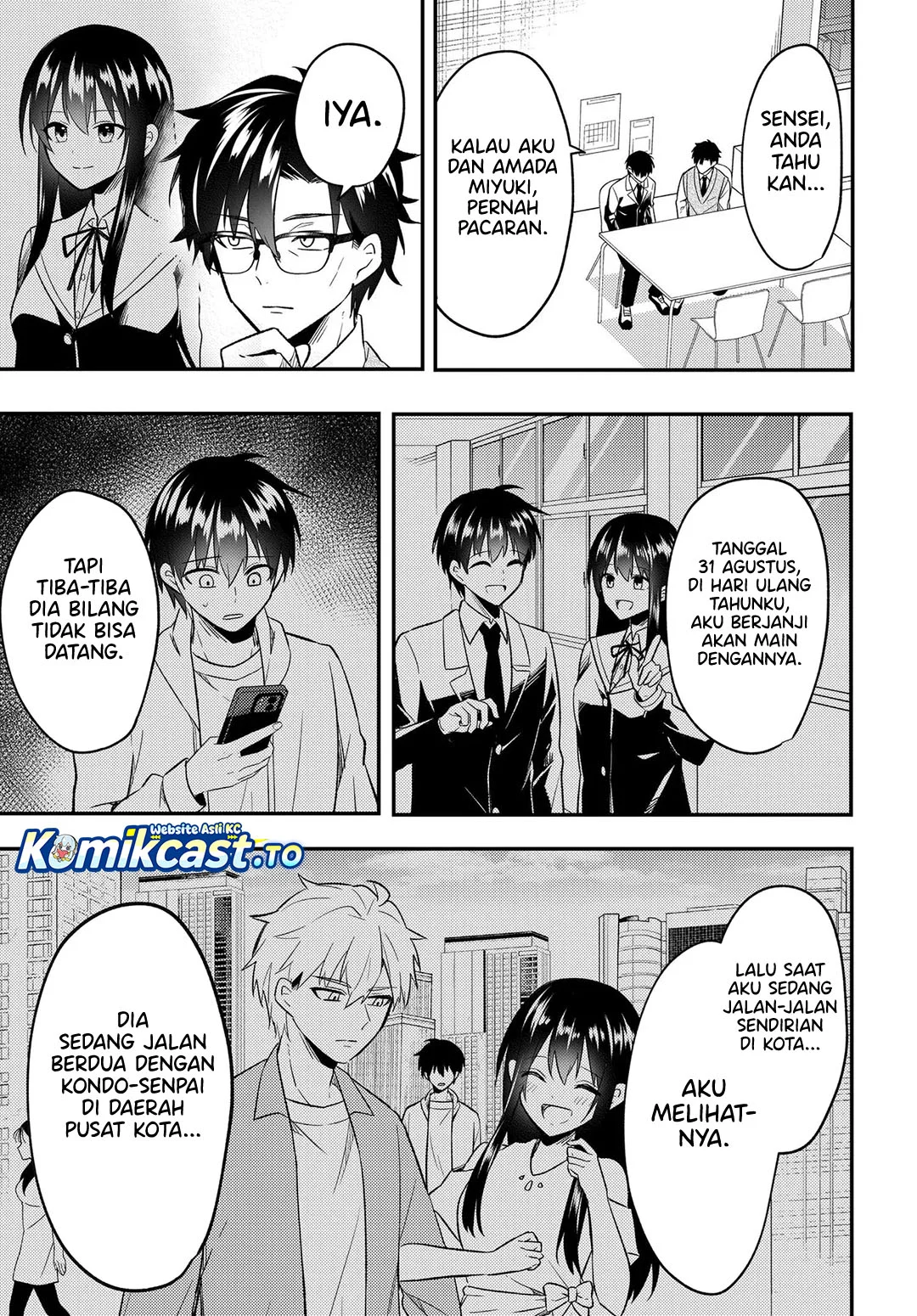 Jinsei Gyakuten Uwaki Sare, Enzai o Kiserareta Ore ga, Gakuen Ichi no Bishoujo ni Natsukareru Chapter 7.2 Gambar 11