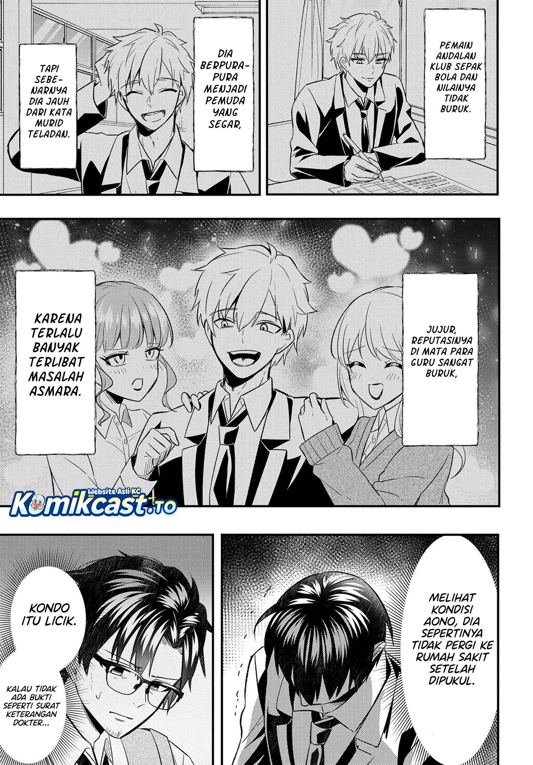 Jinsei Gyakuten Uwaki sare, Enzai wo Kiserareta Ore ga, Gakuen Ichi no Bishoujo ni Natsuka reru Chapter 7.2 Gambar 15